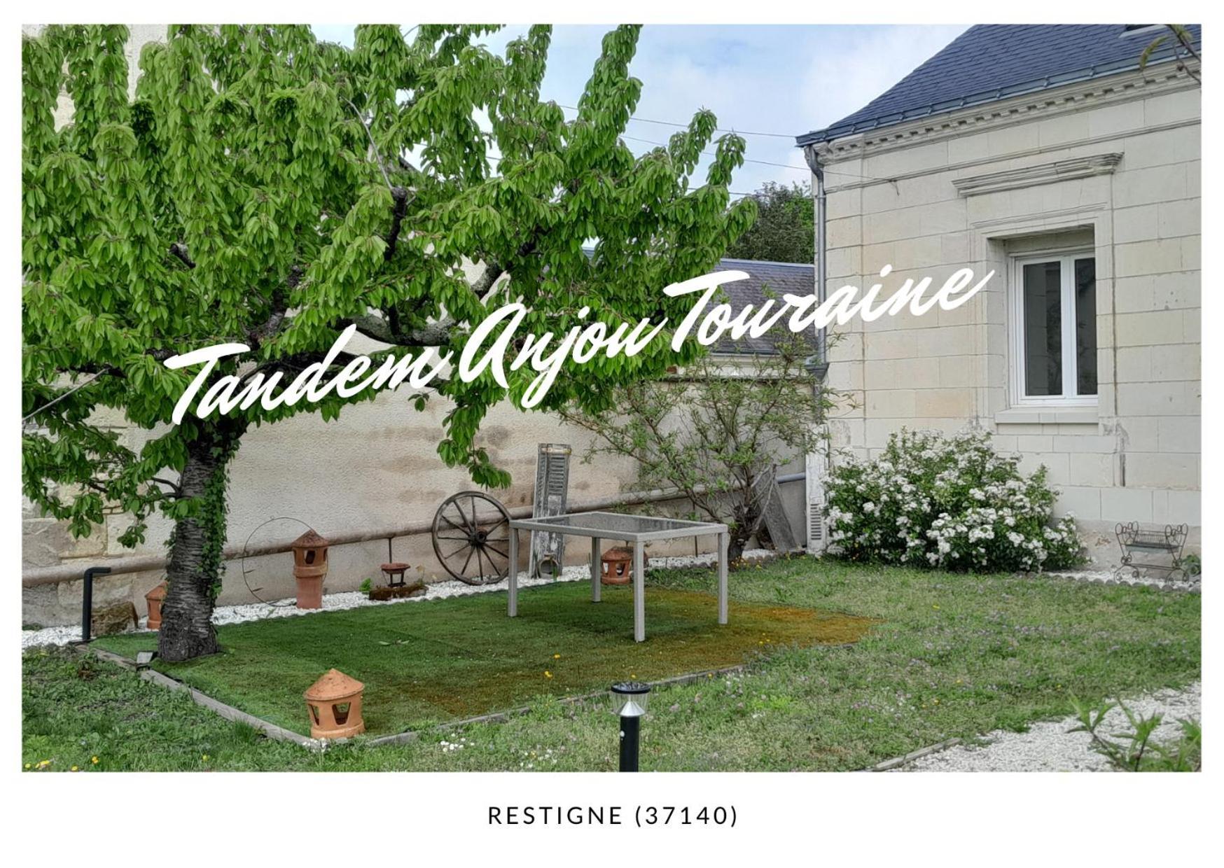 Tandem Anjou Touraine Villa Restigné Eksteriør billede
